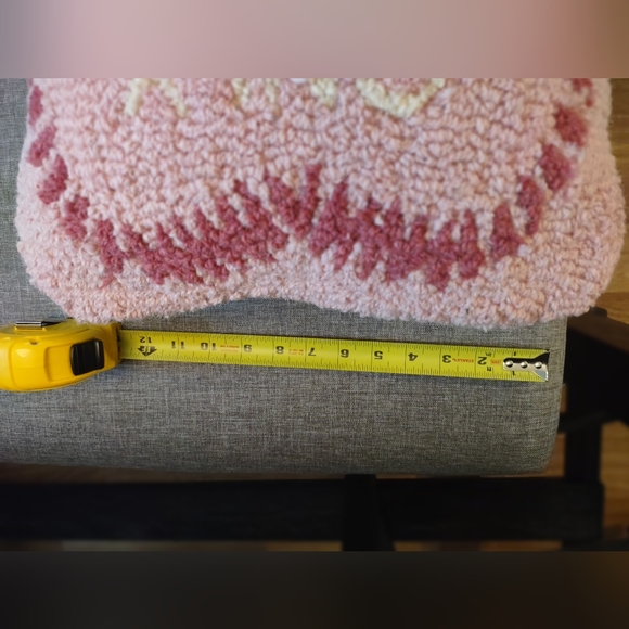 NWT Sundance Handmade Wool Valentine's Only You Pillow - Picture 7 of 7